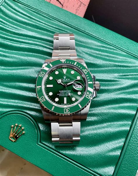 rolex sub green hulk